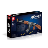 Boîte de construction REOBRIX AK-47, fusil d’assaut en briques, visuel du modèle