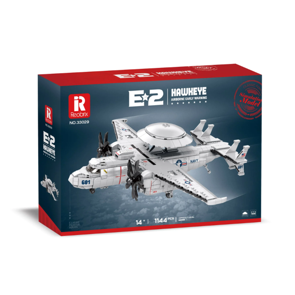 Blocs REOBRIX 33029 Chasseur E-2 Hawkeye (1144 éléments)