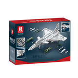 Boîte de maquette en briques Dassault Rafale REOBRIX, set 33035