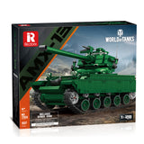 Briques REOBRIX 77033 Char AMX-13 World of Tanks (1037 pièces)