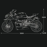 Briques REOBRIX 99040 Moto Sport 1000 RR (949 éléments)