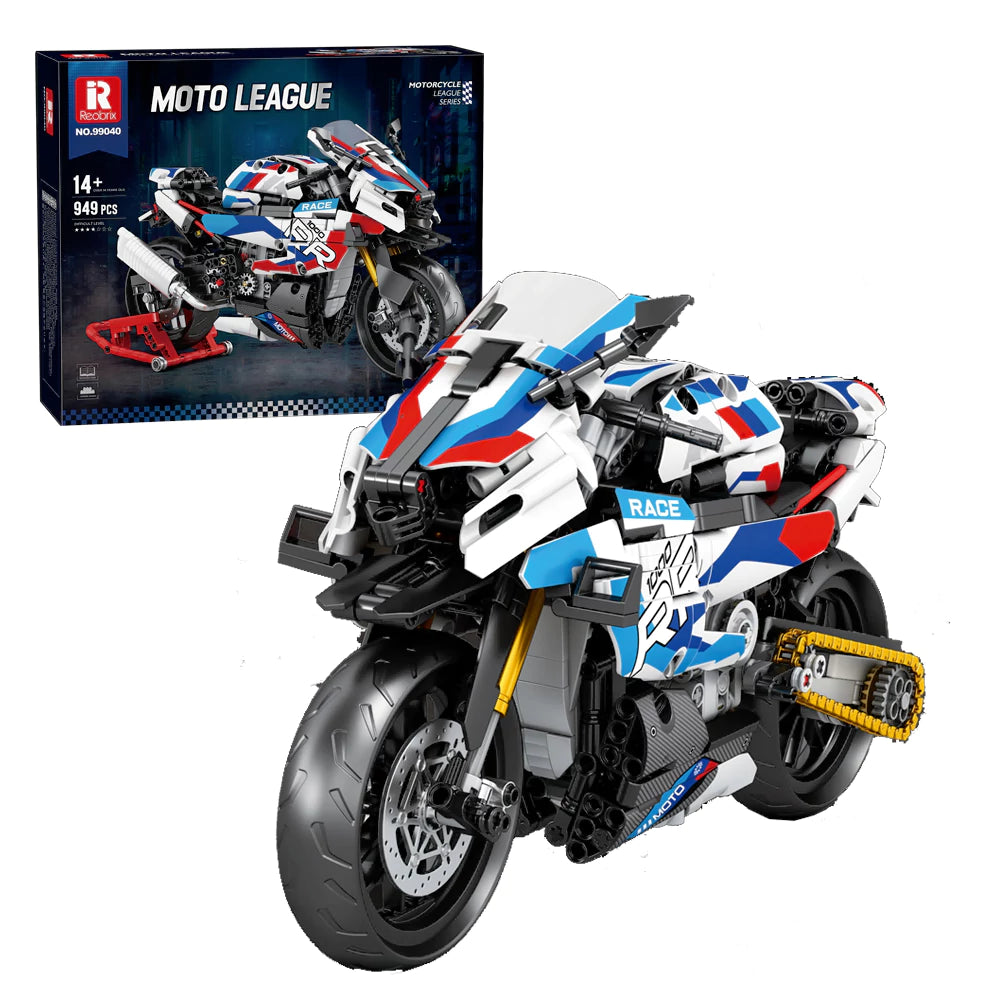 Briques REOBRIX 99040 Moto Sport 1000 RR (949 éléments)
