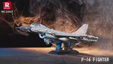 Briques REOBRIX 33027 Avion de chasse F-16 Fighting Falcon (1427 éléments)