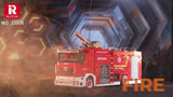 Briques REOBRIX 22008 Camion de pompiers avec canon à eau - télécommandé (2692 pièces)